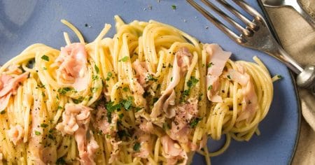 Carbonara com Presunto Royale Sadia Speciale