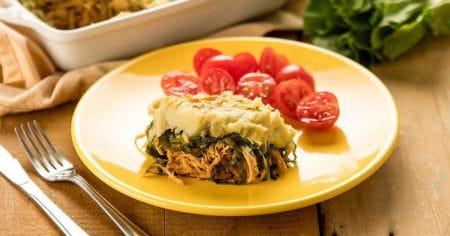 Escondidinho de Frango BIO com Batata-doce