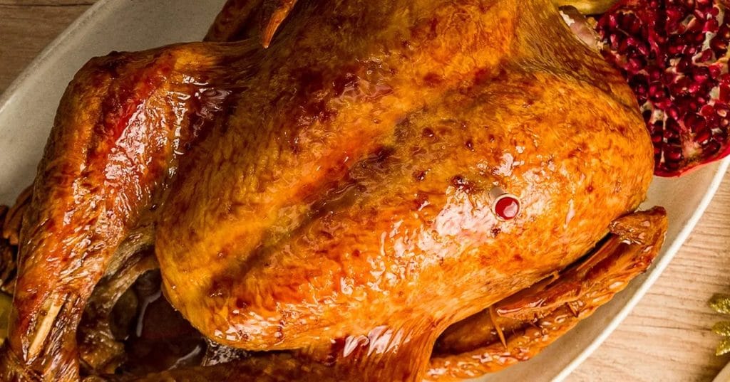 Peru Sadia na Manteiga e Limão com Arroz Regado a Espumante