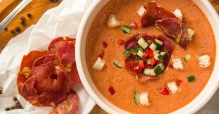 Sopa Fria com Copa Speciale