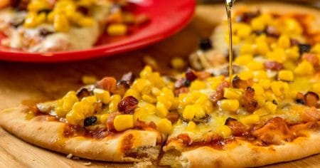 Topping para Pizza Sabor Bacon e Milho