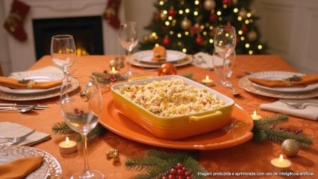 Arroz à Grega de Natal
