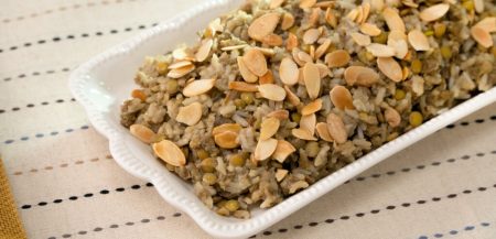 ARROZ COM LENTILHA