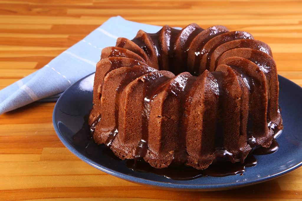 Bolo de Chocolate de Micro-ondas com Maizena