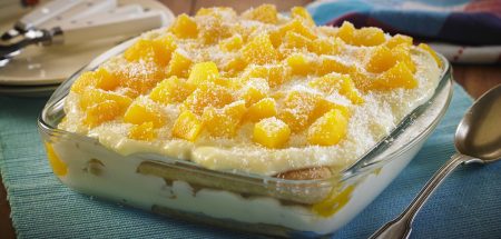 Pavê de Pêssego e Coco