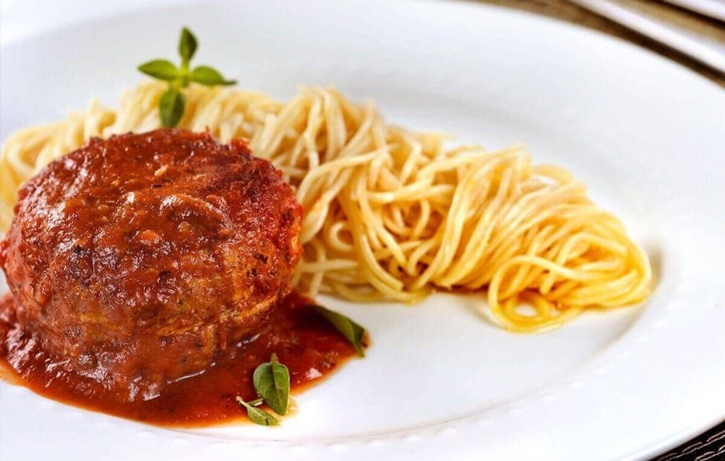 Polpetone de Picanha Suína Frimesa recheado com queijo mussarela