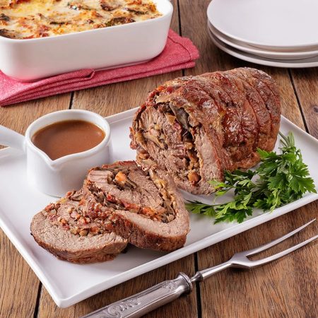 Receita de Alcatra Recheada Gratinado de Parrillada Campestre