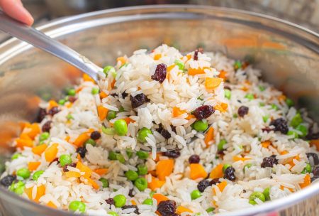 Receita de Arroz à Grega