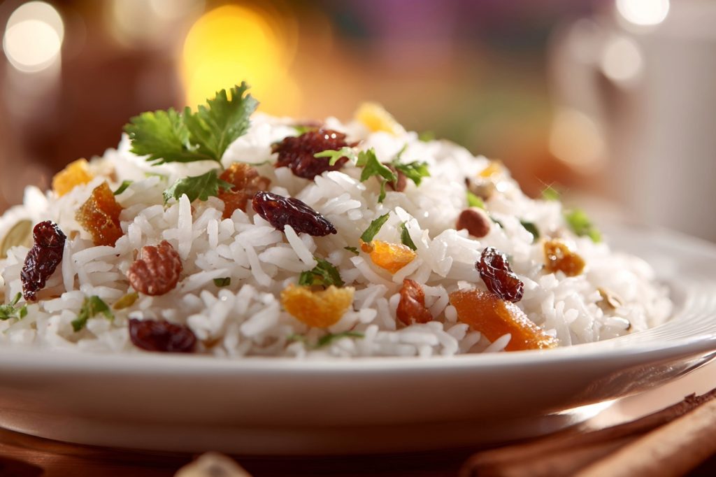 Receita de Arroz de Natal Simples
