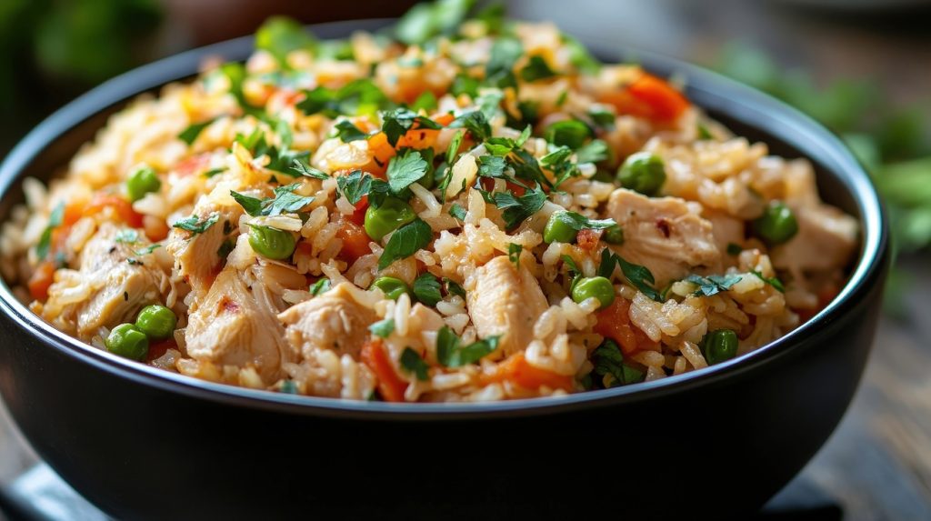 Receita de Arroz Natalino da Família