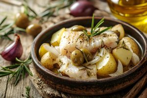 Receita de Bacalhau ao Forno