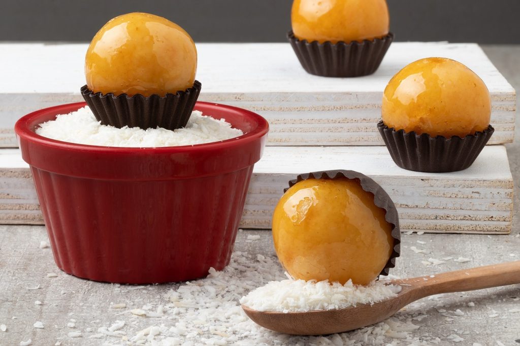 Receita de Bala Baiana da Gi