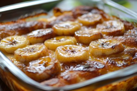 Receita de Banana de Forno