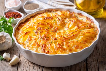 Receita de Batata Gratinada Sonho de Natal