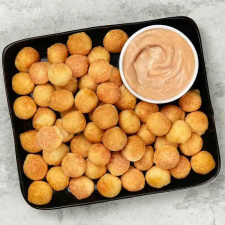 Receita de Batatas noisettes com molho rosé