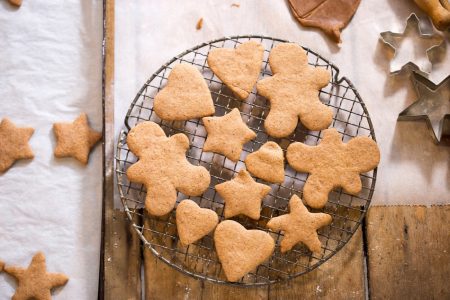 Receita de Biscoito de Gengibre de Natal