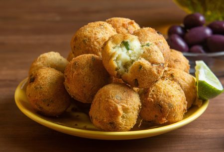 Receita de Bolinho de Bacalhau