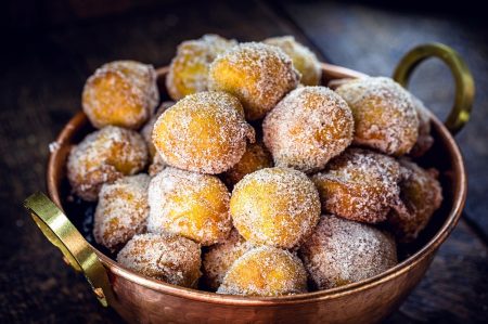 Receita de Bolinho de Chuva Natalino