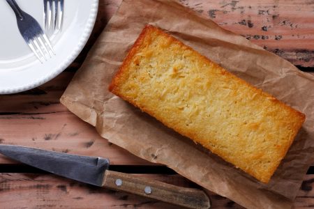 Receita de Bolo Caramelado de Mandioca
