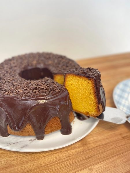 Receita de Bolo de Cenoura do Papai Noel