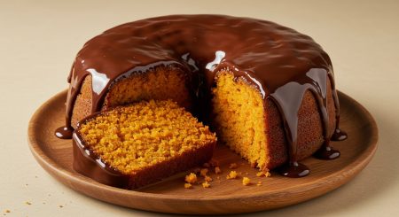 Receita de Bolo de Cenoura Fofinho
