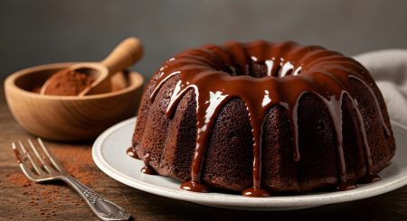 Receita de Bolo de Chocolate Fofo com Chocolate em Pó