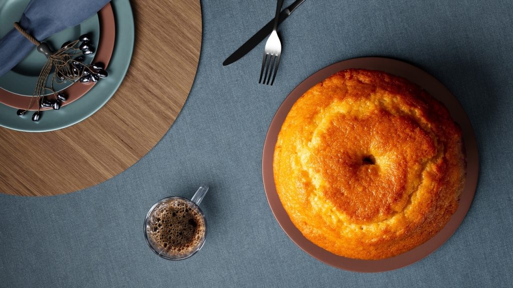 Receita de Bolo de Fubá Clássico
