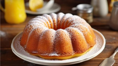 Receita de Bolo de Fubá com Erva-Doce Fofinho