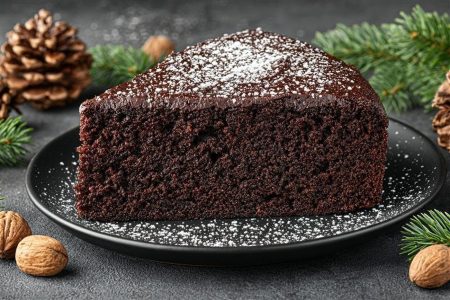 Receita de Bolo de Natal Encantador