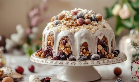 Receita de Bolo de Natal Versão Mini