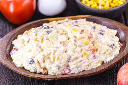 Receita de Bolo Salgado de Natal