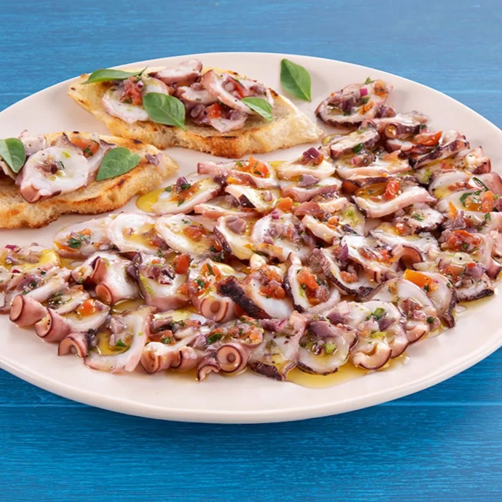 Receita de Carpaccio de Polvo