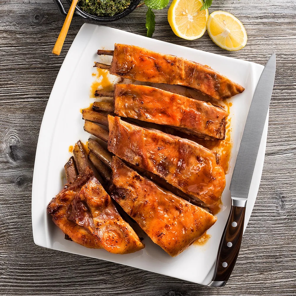Receita de Costela de Cordeiro ao Molho de Hortelã