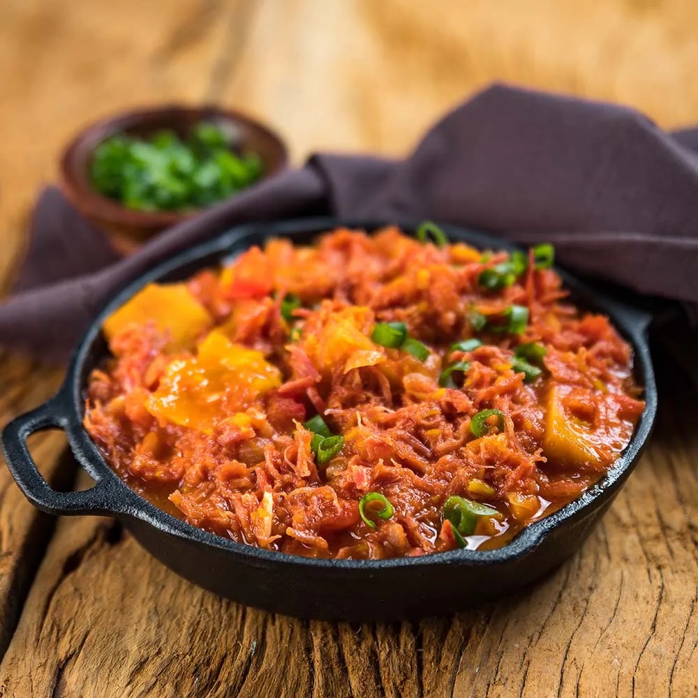 Receita de Cozido de Carne-Seca com Abóbora