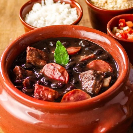 Receita de Feijoada.