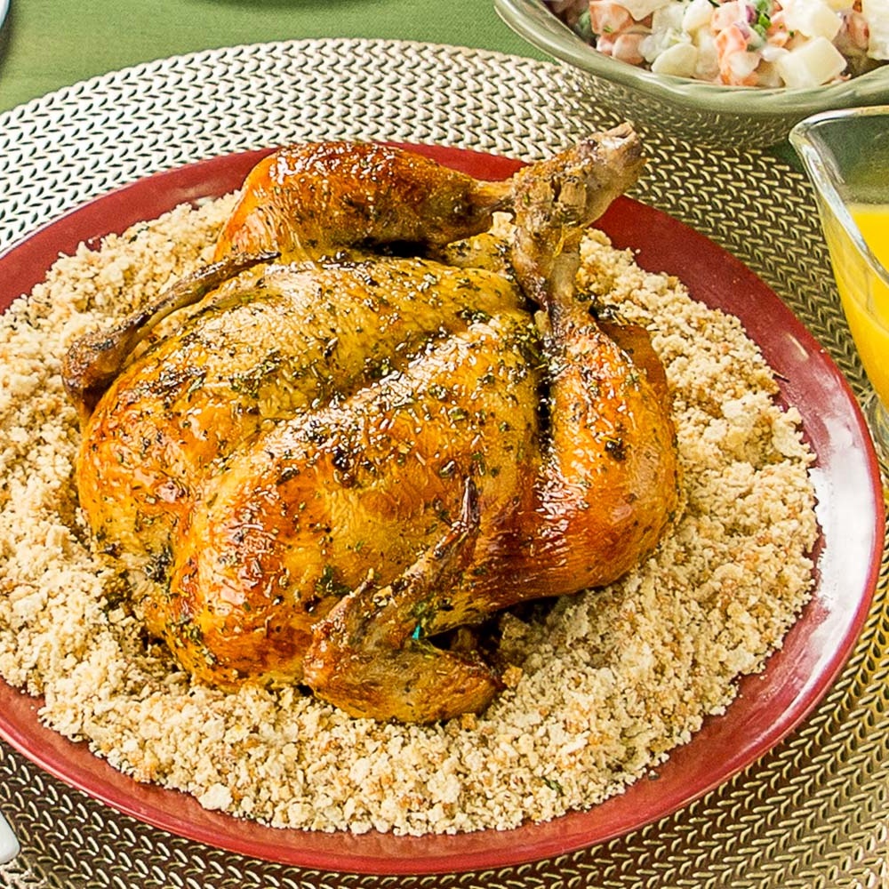 Receita de Frango com Molho de Laranja