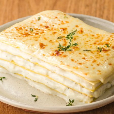 Receita de Lasanha de Quatro Queijos