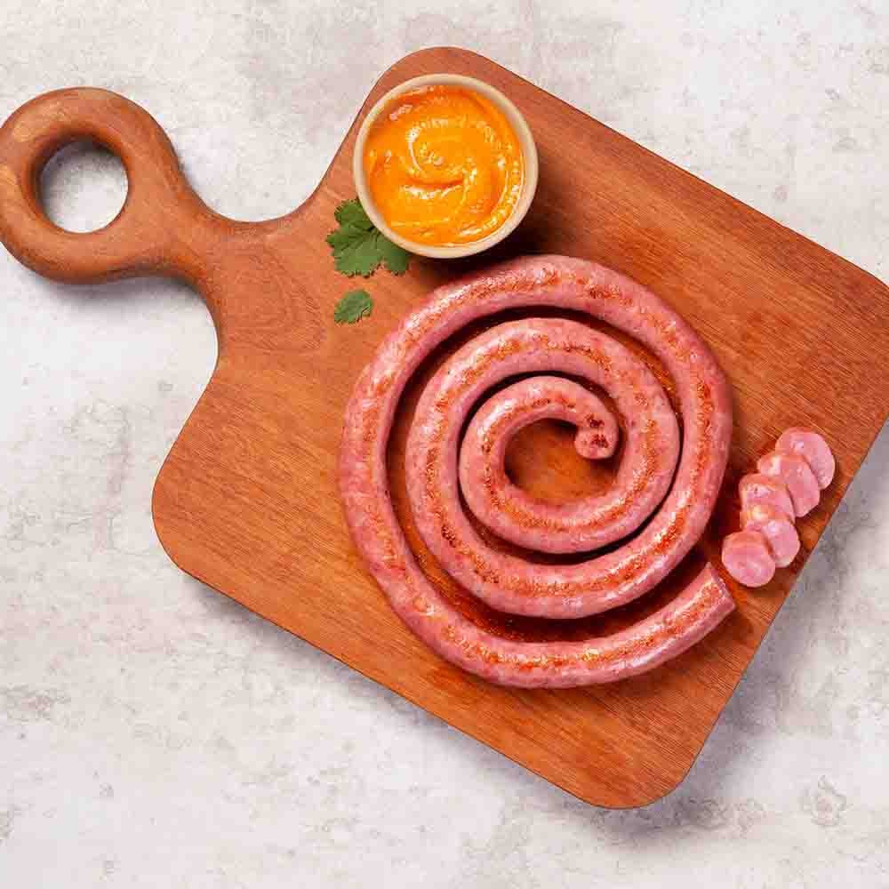 Receita de Linguiça de lombo fina com molho de pimenta caseiro