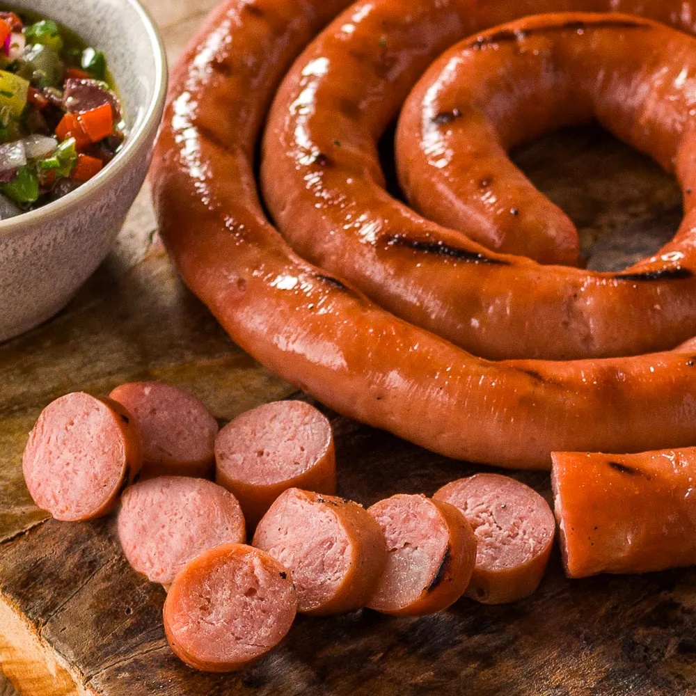 Receita De Linguiça Toscana Fina com Molho de Alcaparra e Azeitona