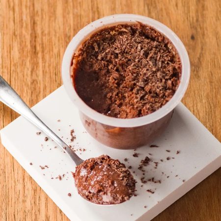 Receita de Mousse de Chocolate acompanhado de Castanha de Caju