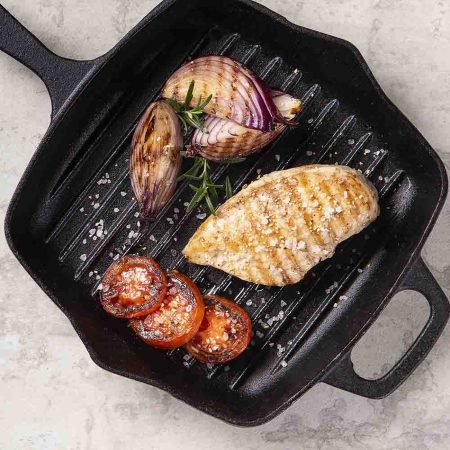 Receita de Peito de Frango com Vegetais na Grelha
