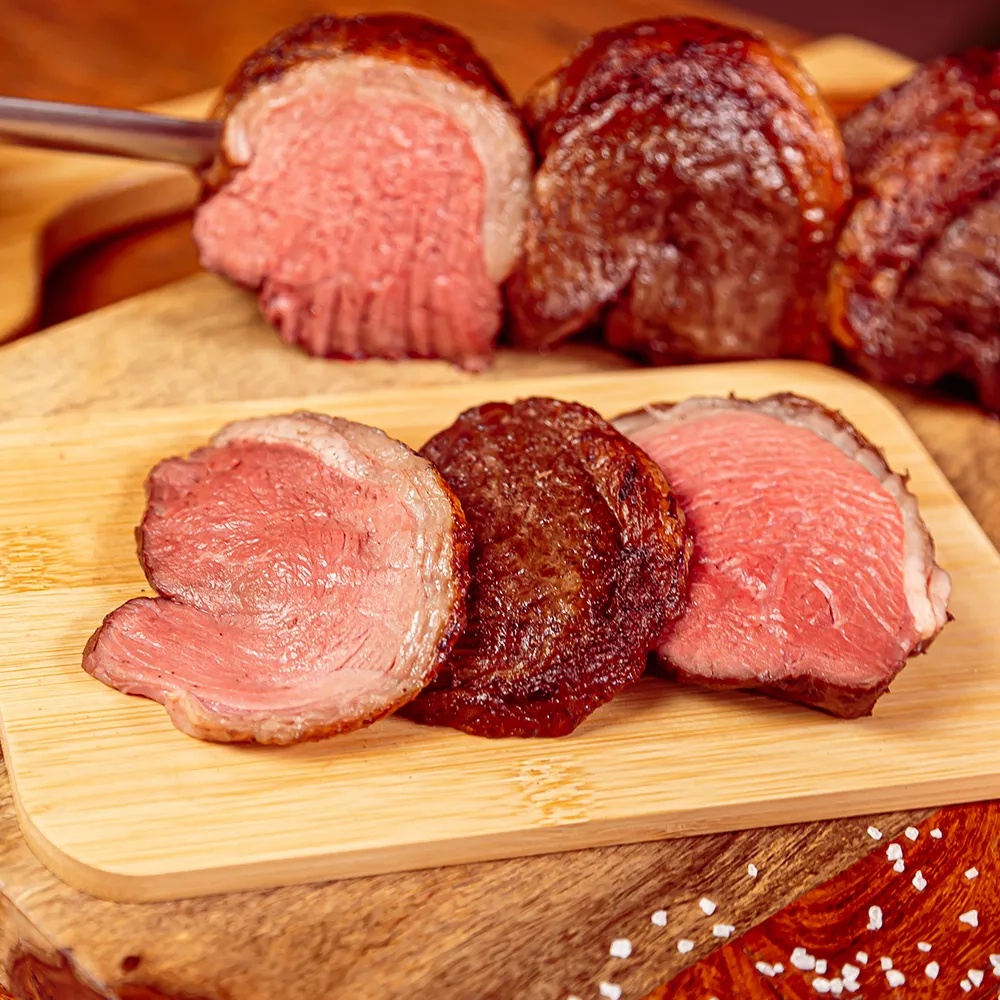 Receita de Picanha de Churrascaria com Pão de Alho 3 Queijos