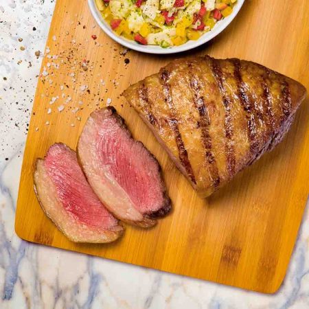 Receita de Picanha Gran Reserva com vinagrete de alcachofra