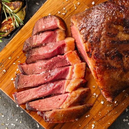Receita de Picanha uruguaia angus com jiló grelhado
