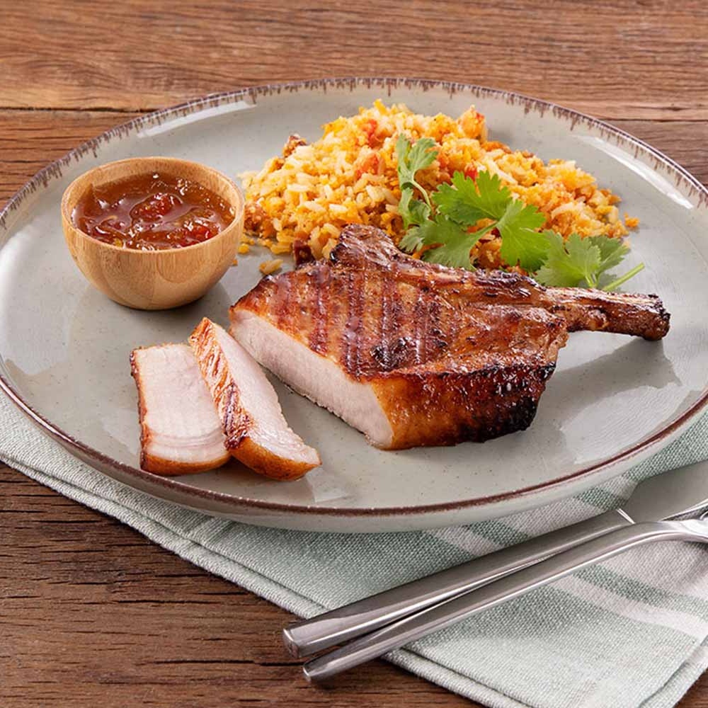 Receita de Prime Rib Suíno com Geleia de Laranja Picante