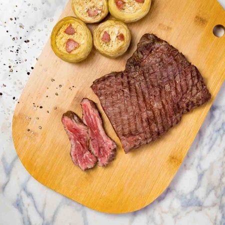 Receita de Ribeye Cap com Fundo de Alcachofra Recheado