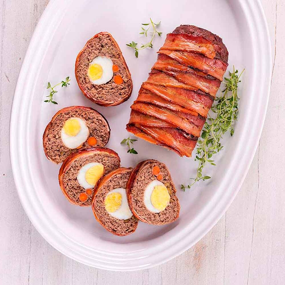 Receita de Rocambole de Carne