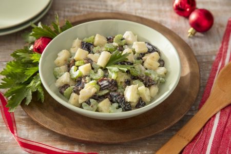 Receita de Salpicão de Ameixa e Iogurte