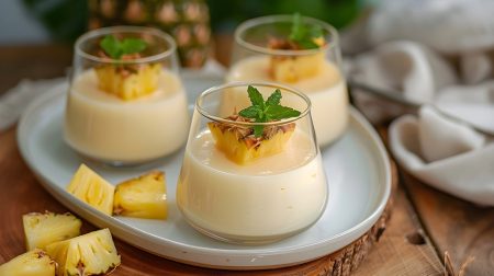 Receita de Sobremesa de Abacaxi com Gelatina