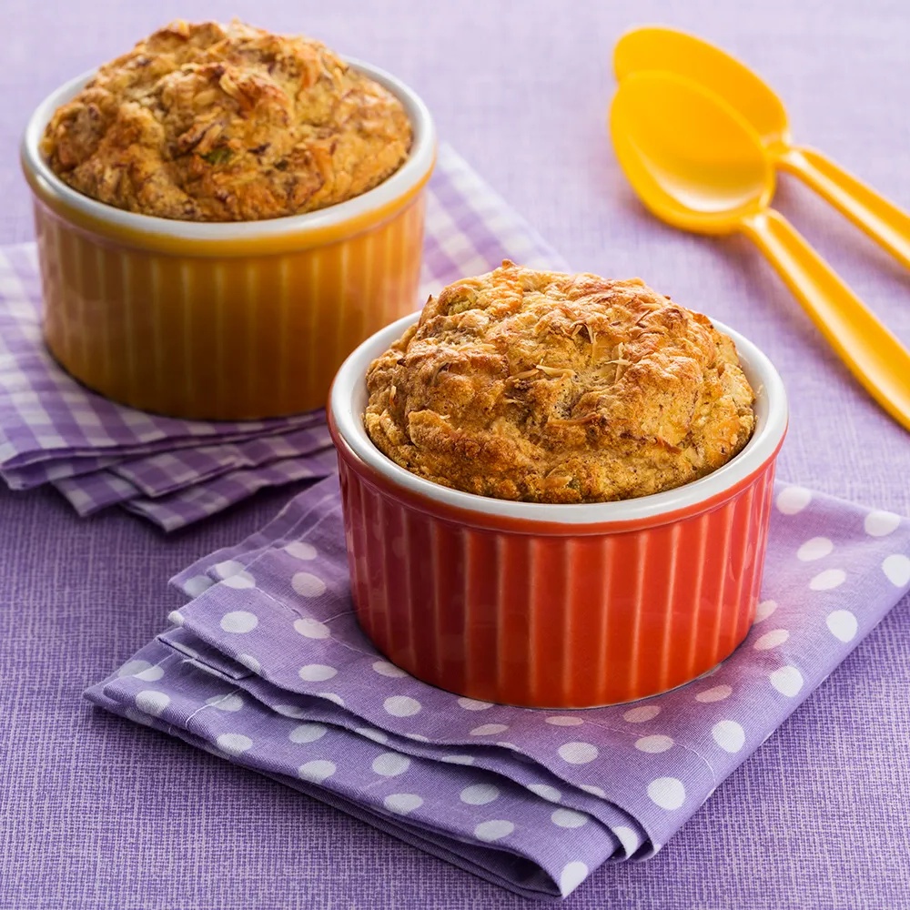 Receita de Suflê de Legumes com Músculo Swift